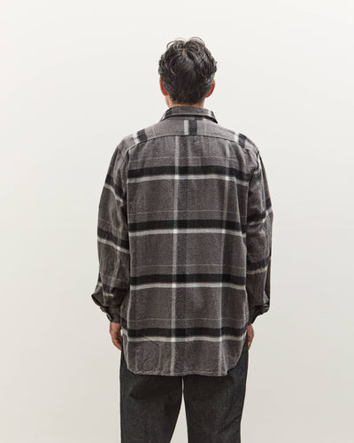 Engineered Garments Work Shirt, Grey/Black