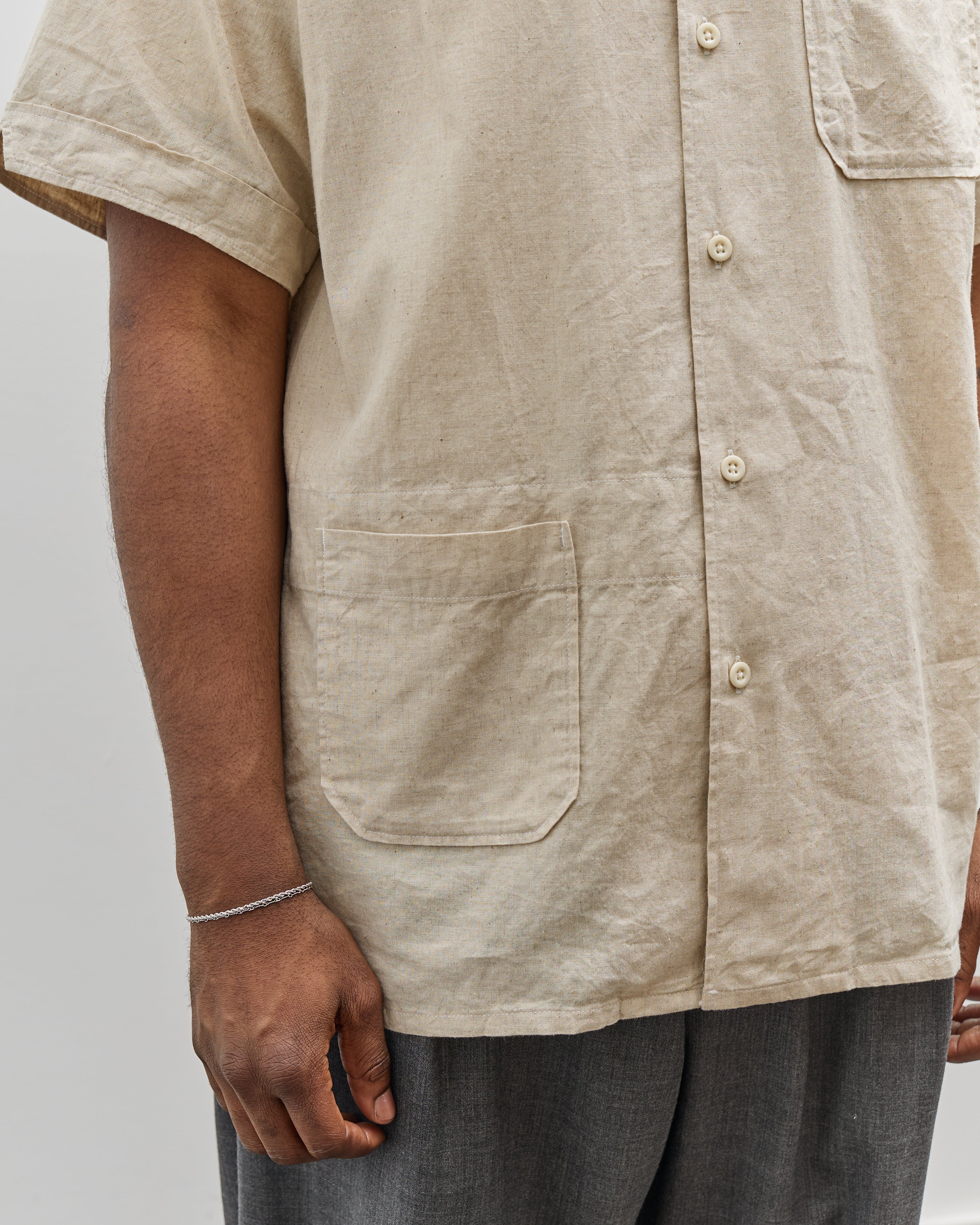 Engineered Garments Camp Shirt, Natural – Glasswing