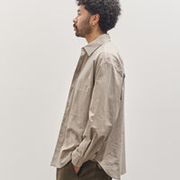 Evan Kinori Big Shirt Two, Brown Gridcloth