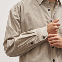 Evan Kinori Big Shirt Two, Brown Gridcloth