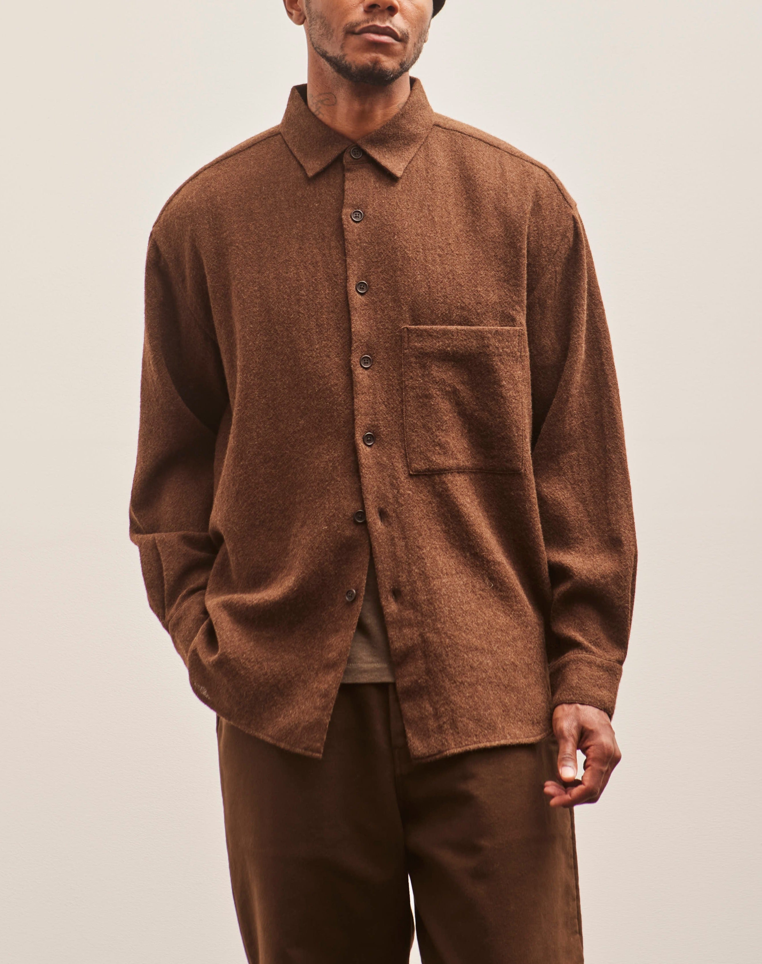 JOJO CORDUROY BUTTON-UP SHIRT