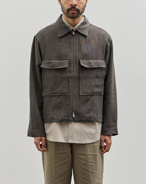 evan kinori linen pleated jacket サイズM Pleated Jacket - Bedford Cord – evan kinori