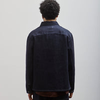 Evan Kinori Denim Three Pocket Jacket, Indigo