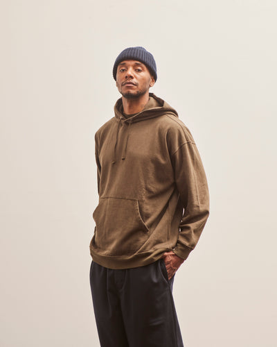 Evan Kinori Hooded Sweatshirt, Dark Olive