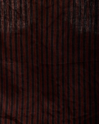 Evan Kinori Linen Stripe Bandana, Navy/Red