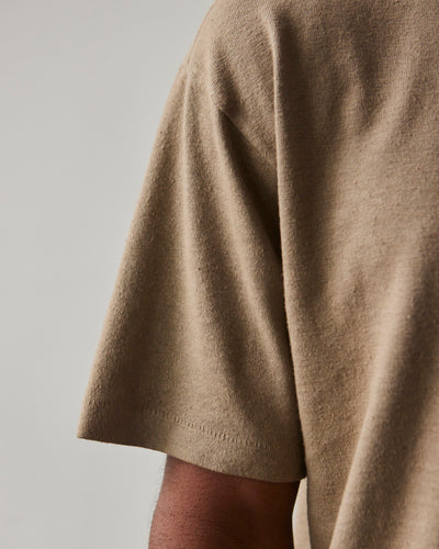 Evan Kinori Pocket Tee, Clay