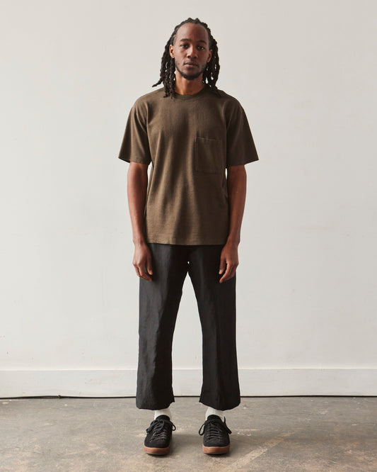 Evan Kinori Pocket Tee, Earth