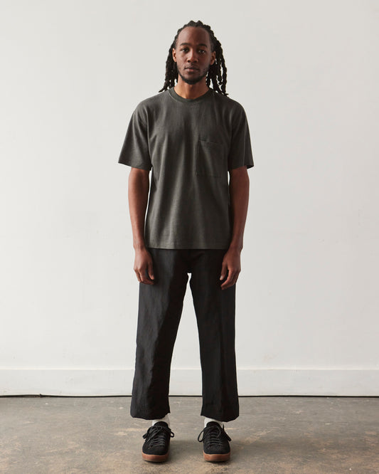 Evan Kinori Pocket Tee, Slate