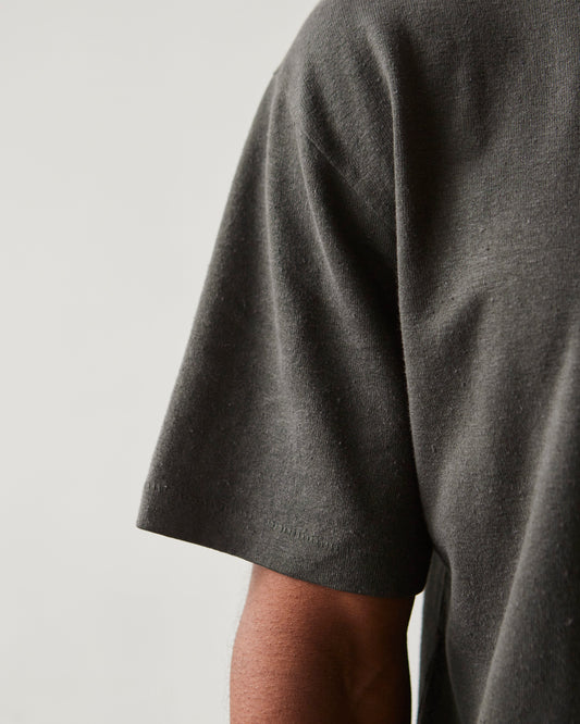 Evan Kinori Pocket Tee, Slate