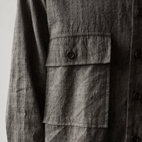 Evan Kinori Sumi Ink Big Shirt, Charcoal