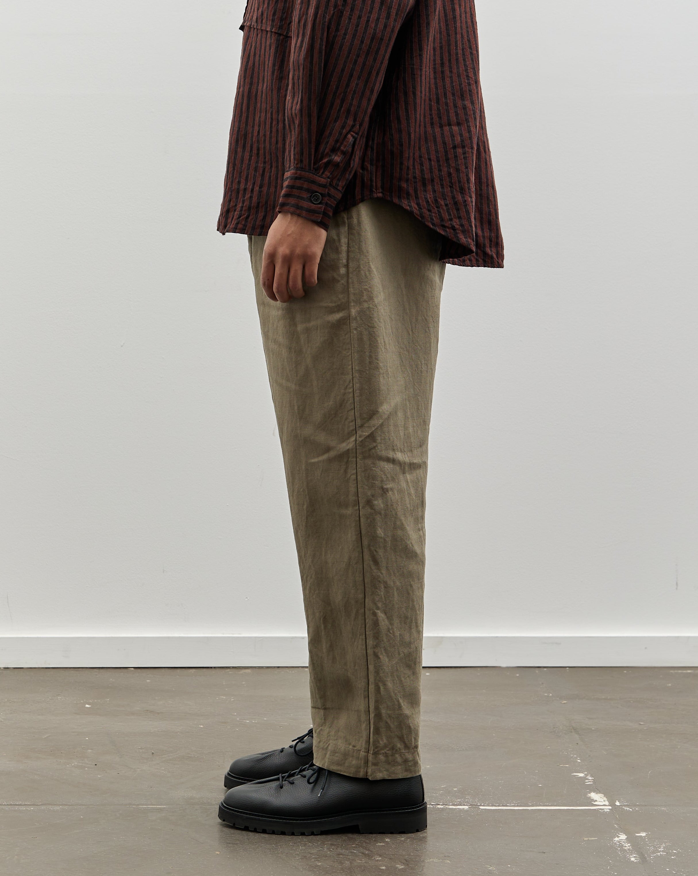 パンツ single preated pants SINGLE PLEATED PANTS – Bargiee