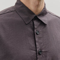 Evan Kinori Big Shirt Two, Brown/Charcoal