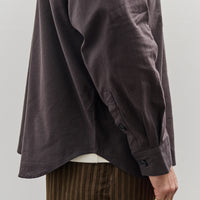 Evan Kinori Big Shirt Two, Brown/Charcoal