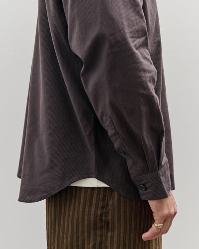 Evan Kinori Big Shirt Two, Brown/Charcoal