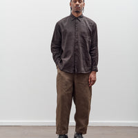 Evan Kinori Big Shirt Two, Yarn Dyed Linen / Cotton Summercloth