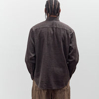 Evan Kinori Big Shirt Two, Yarn Dyed Linen / Cotton Summercloth