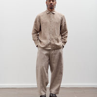 Evan Kinori Two Pleat Pant, Cold Dye Hemp