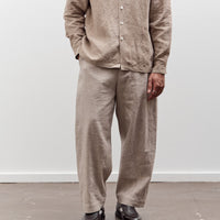 Evan Kinori Two Pleat Pant, Cold Dye Hemp