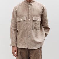 Evan Kinori Big Shirt, Cold Dye Hemp