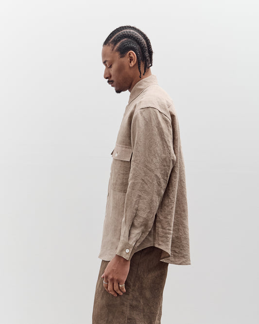 Evan Kinori Big Shirt, Cold Dye Hemp