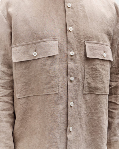 Evan Kinori Big Shirt, Cold Dye Hemp