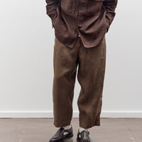 Evan Kinori Drawstring Pant, Sumi Ink Hemp Twill