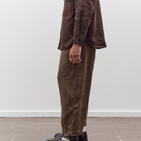 Evan Kinori Drawstring Pant, Sumi Ink Hemp Twill