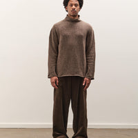 Evan Kinori Rollneck Sweater, Light Brown