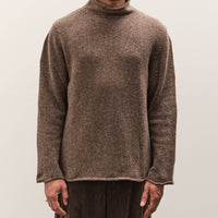 Evan Kinori Rollneck Sweater, Light Brown