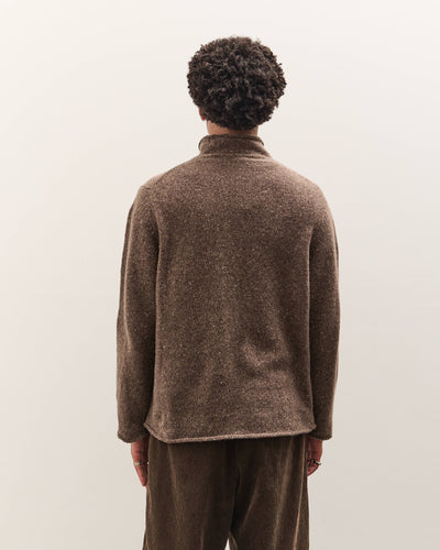 Evan Kinori Rollneck Sweater, Light Brown