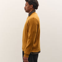 Evan Kinori Crewneck Sweater, Marigold