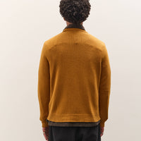 Evan Kinori Crewneck Sweater, Marigold
