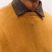 Evan Kinori Crewneck Sweater, Marigold