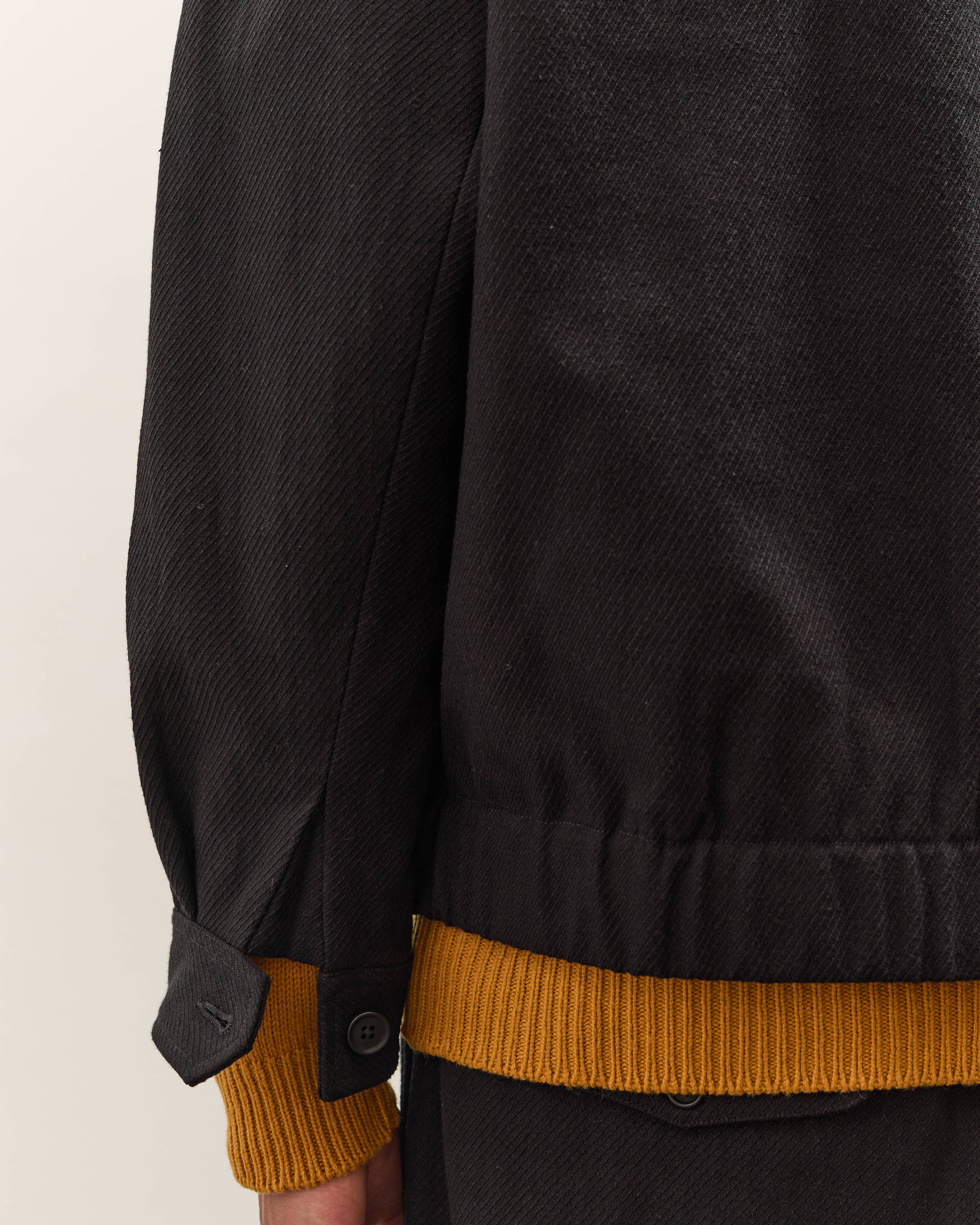 Evan Kinori Zip Jacket Two, Black – Glasswing