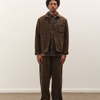 Evan Kinori Three Pocket Jacket, Dark Olive