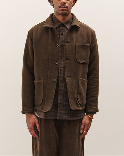 Evan Kinori Three Pocket Jacket, Dark Olive