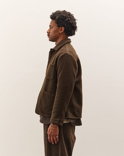 Evan Kinori Three Pocket Jacket, Dark Olive