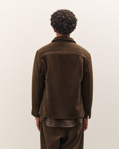 Evan Kinori Three Pocket Jacket, Dark Olive