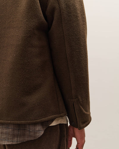 Evan Kinori Three Pocket Jacket, Dark Olive