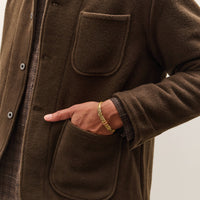 Evan Kinori Three Pocket Jacket, Dark Olive