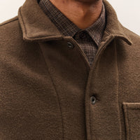 Evan Kinori Three Pocket Jacket, Dark Olive