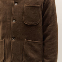 Evan Kinori Three Pocket Jacket, Dark Olive