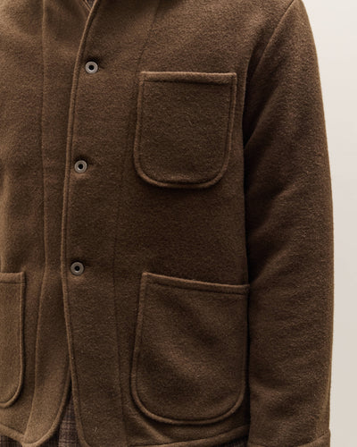 Evan Kinori Three Pocket Jacket, Dark Olive