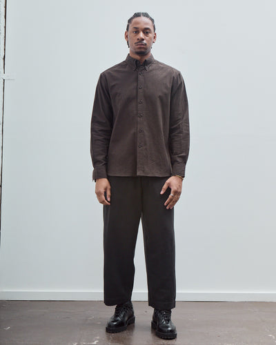 Oxford Shirt, Yarn Dyed Cotton Yak