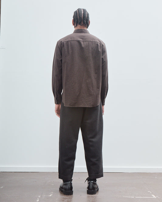 Oxford Shirt, Yarn Dyed Cotton Yak