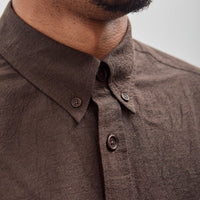 Oxford Shirt, Yarn Dyed Cotton Yak