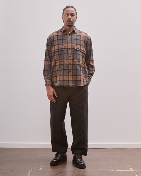 Big Shirt, Wool Cashmere Check