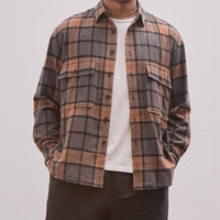 Big Shirt, Wool Cashmere Check