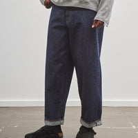 Evan Kinori x orSlow Wide Leg Denim, Indigo