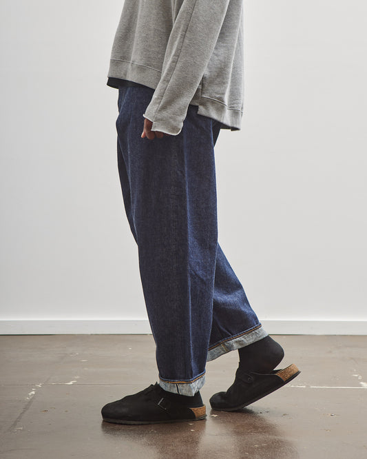 Evan Kinori x orSlow Wide Leg Denim, Indigo